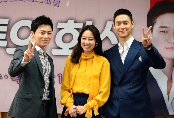 ▲'질투의 화신' 조정석 공효진 고경표(사진=SBS)