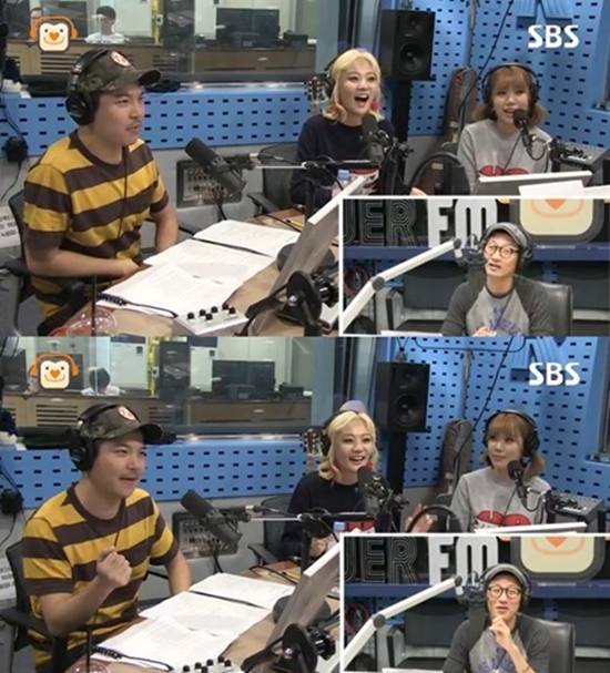 ▲래퍼 지조, 듀오 볼빨간 사춘기 안지영-우지윤(사진=SBS '김창렬의 올드스쿨' 캡처)