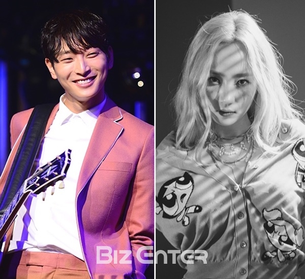 ▲정진운, 예은(사진=윤예진 기자 yoooon@, JYP엔터테인먼트)