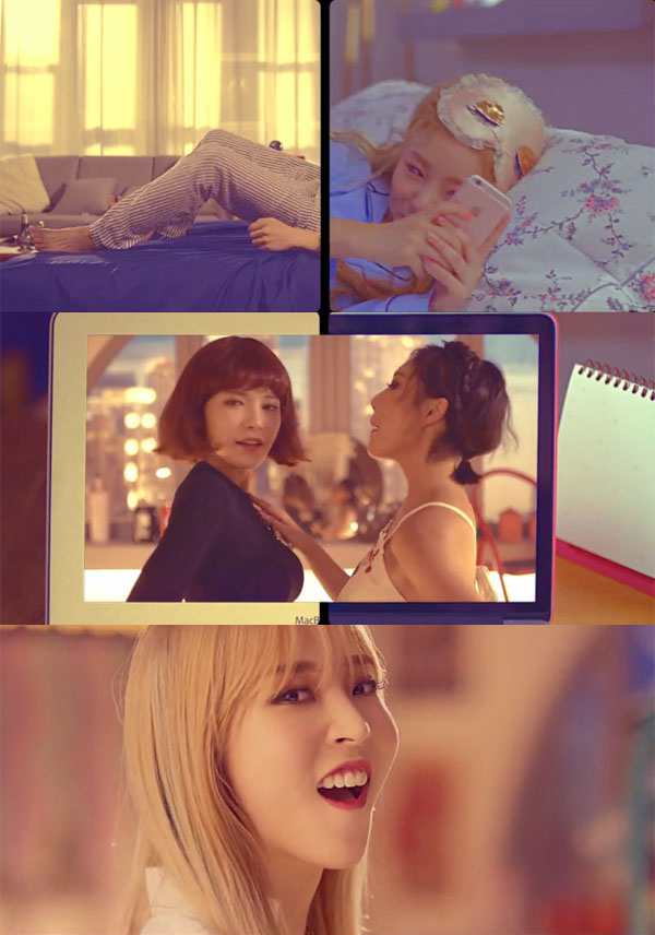 ▲마마무 '뉴욕' 뮤직비디오 캡처(사진=CJ E&M 뮤직)