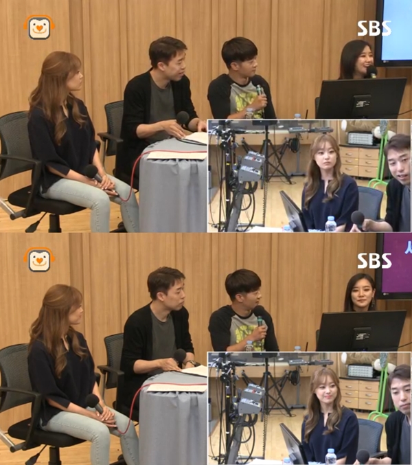 ▲가수 송지은, 클래지콰이(사진=SBS '두시탈출 컬투쇼' 캡처)