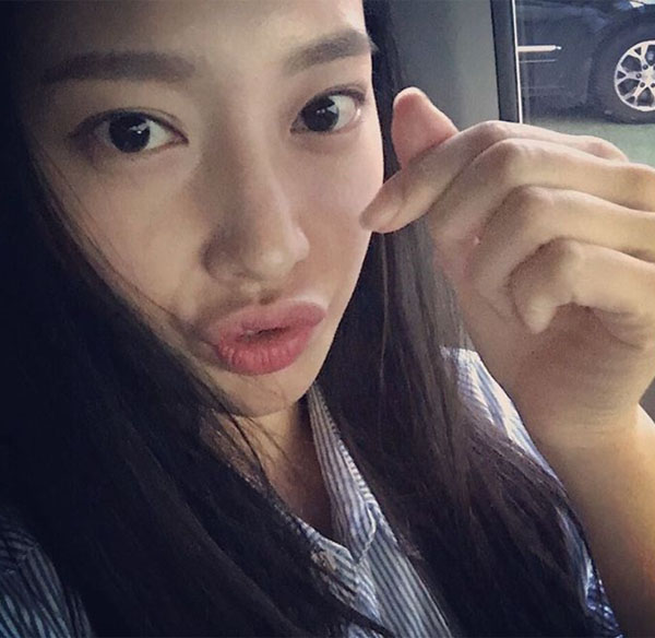 ▲월화드라마 '캐리어를 끄는 여자' 김민지(사진=김민지 인스타그램)