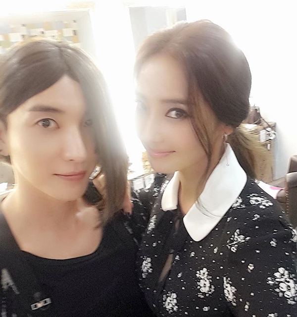 ▲슈퍼주니어 이특, 배우 한채영(사진=한채영 인스타그램)