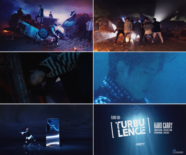 ▲갓세븐 '하드캐리' MV 티저(사진=JYP엔터테인먼트)