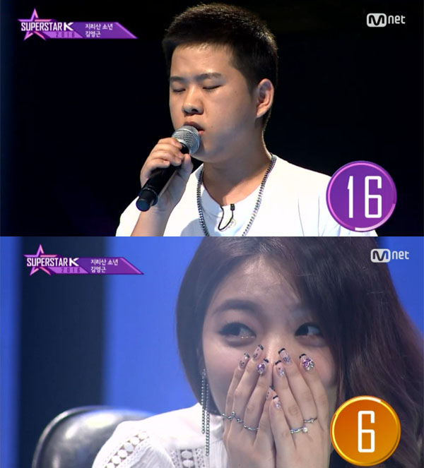 ▲'슈스케' 김영근(사진=Mnet)