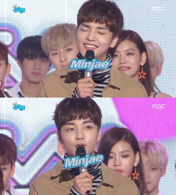 ▲김민재(사진=MBC '쇼! 음악중심')