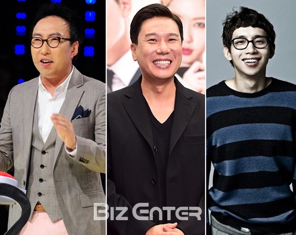 ▲박명수, 이상민, 봉태규(사진=비즈엔터 DB, KBS, 이음컨텐츠)