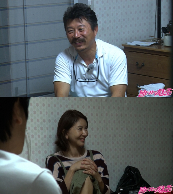 ▲‘불타는 청춘’ 김동규 강문영(사진=SBS ‘불타는 청춘’)