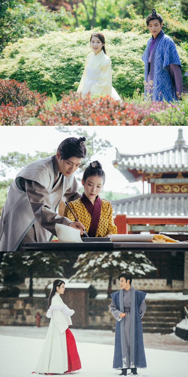 ▲‘달의연인’ 강하늘 아이유(사진=‘달의연인’ 제작사 제공)