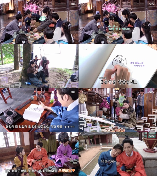 (▲SBS '달의 연인' 메이킹 영상, 이준기 강하늘 홍종현 )