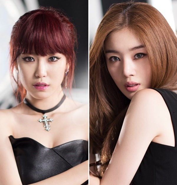 ▲전효성, 한선화(사진=TS엔터테인먼트)