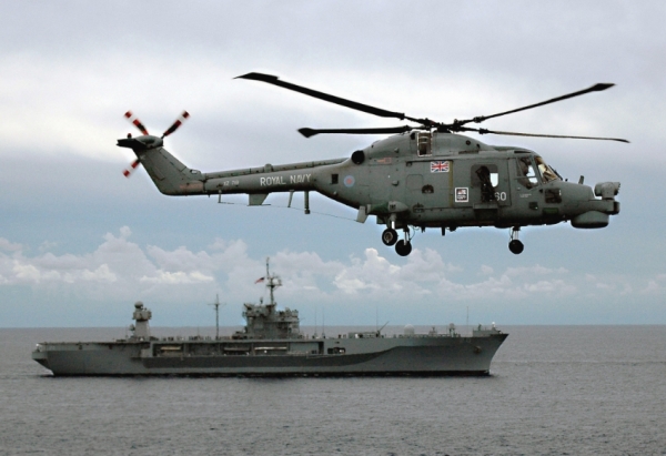 ▲영국 왕립해군이 운용 중인 링스 헬기의 모습. 추락한 우리 해군의 헬기와 동일 기종이다. (출처=웨스트랜드헬리콥터)