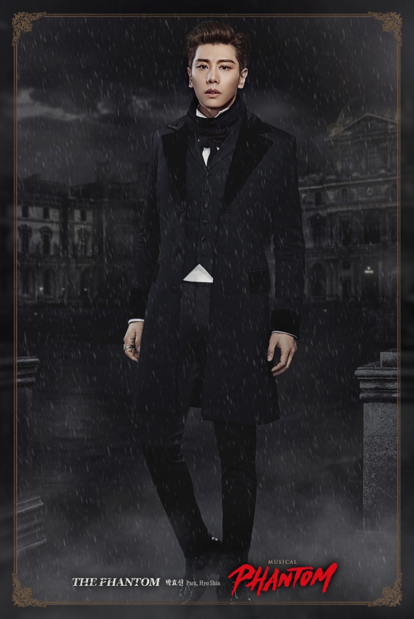 ▲팬텀 역의 박효신(사진=EMK뮤지컬컴퍼니)