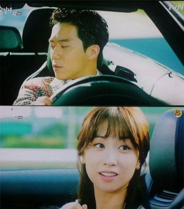 ▲월화드라마 '혼술남녀' 8회 하석진 박하선(사진=tvN)