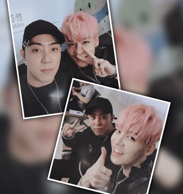(▲젝스키스 강서훈 은지원 인스타그램)