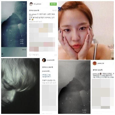 (▲박효신 '숨' 예은 임주환 김지훈 인스타그램)
