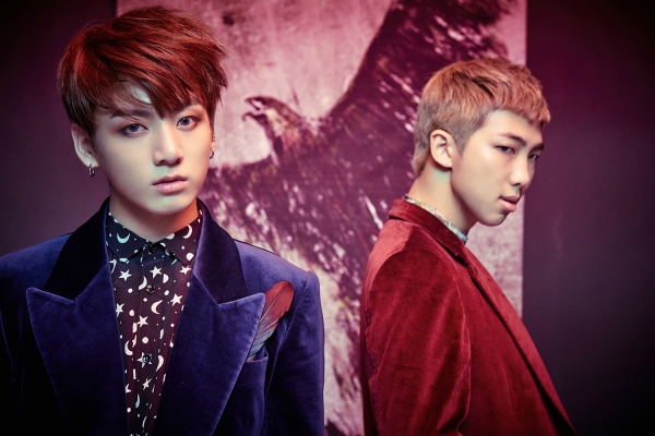 ▲방탄소년단 정국, 랩몬스터(사진=빅히트엔터테인먼트)