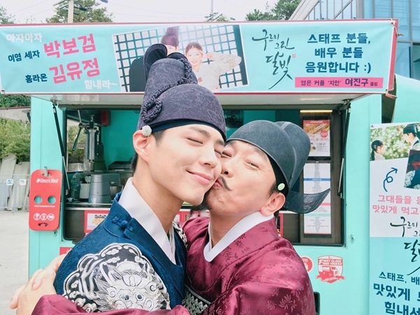 ▲배우 박보검, 박철민(사진=박철민 인스타그램)