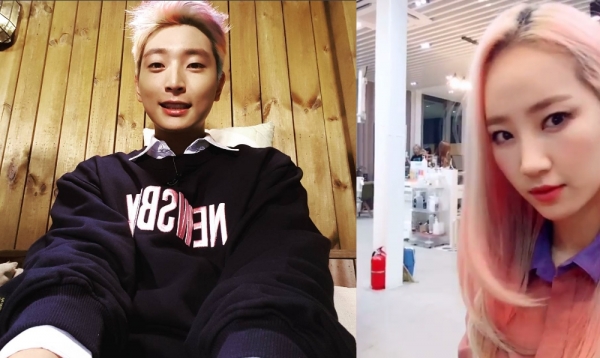 (사진=정진운 인스타그램, 예은 인스타그램)