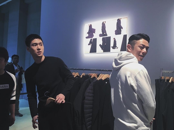 ▲배우 고경표, 가수 빈지노(사진=빈지노 인스타그램)