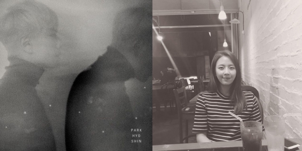 (사진=박효신 '숨' 앨범 커버, 예원 인스타그램)