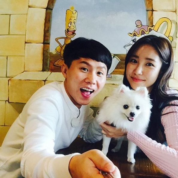 (▲'개밥주는남자' 최희, 양세형 인스타그램)