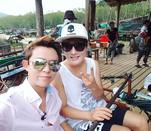 ▲KBS2 예능 '배틀트립' 토니안, 강타(사진=토니안 인스타그램)