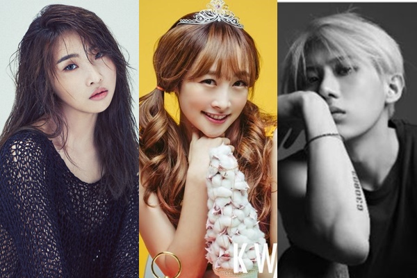 ▲공민지, 니콜, 장현승(사진=뮤직웍스, 케이컬처·케이웨이브, 큐브엔터테인먼트)