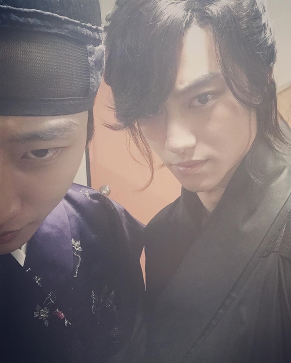 ▲KBS2 월화드라마 '구르미 그린 달빛' 진영, 곽동연(사진=곽동연 인스타그램)