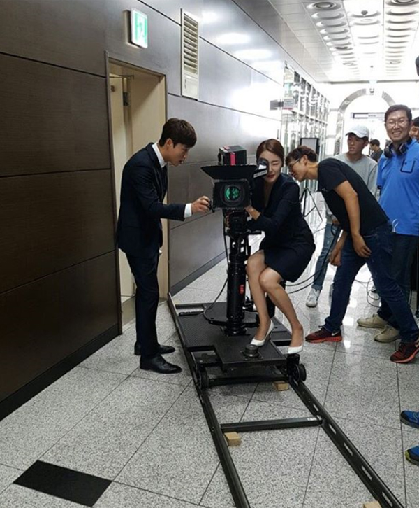 ▲‘여자의 비밀’ 오민석이 현장 사진을 공개했다.(사진=오민석 인스타그램)