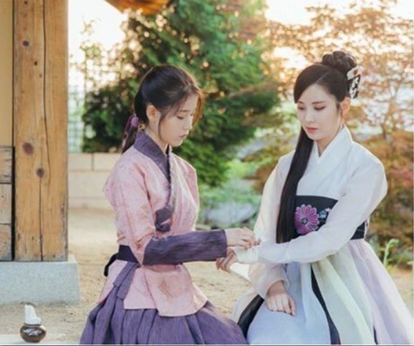 ▲월화드라마 '달의 연인 보보경심 려' 아이유 서현(사진=서현 인스타그램)