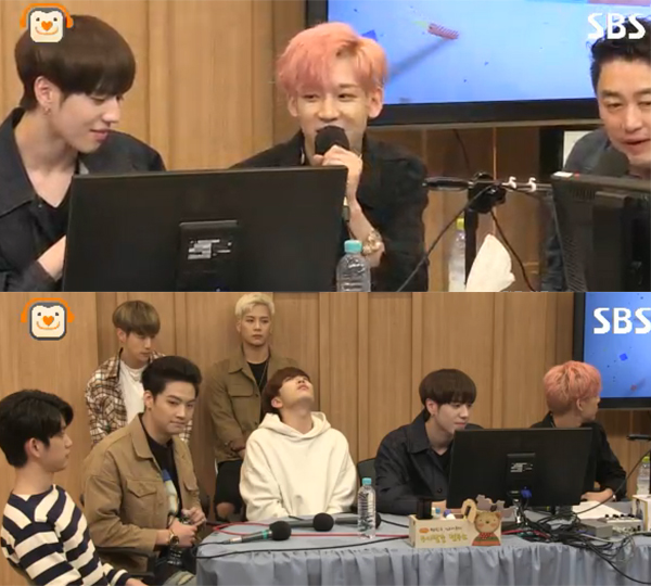 ▲'컬투쇼' 갓세븐(사진=sbs 파워FM)