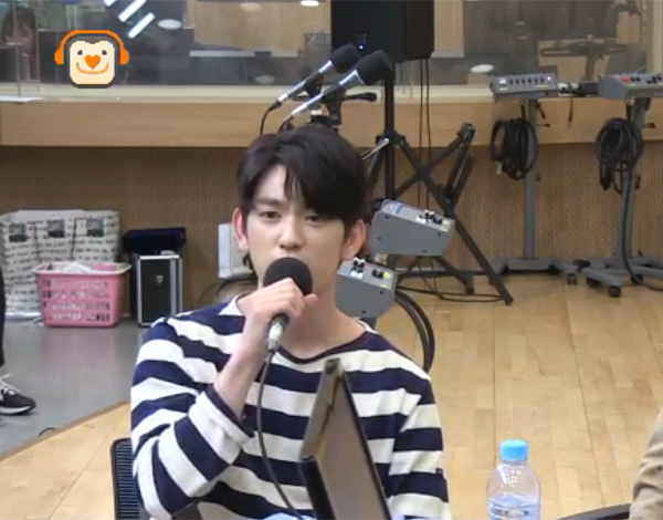 ▲갓세븐 진영이 '컬투쇼'에 출연해 '푸른 바다의 전설' 출연 소식을 전했다.(사진=sbs 파워FM)