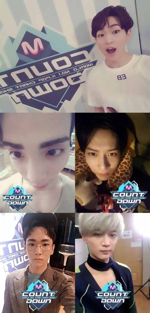 (사진=Mnet '엠카운트다운' 트위터)