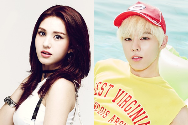 ▲'더쇼' MC로 발탁된 아이오아이 전소미(좌), 업텐션 우신(사진=SBS미디어넷)