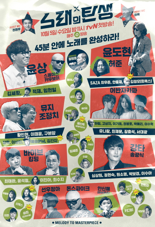 ▲'노래의 탄생'(CJ E&M)