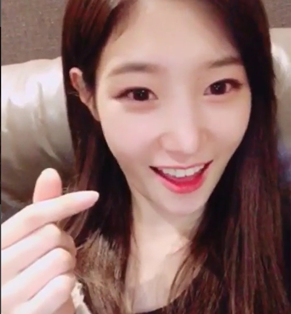 ▲'먹고자고먹고' 정채연(사진=정채연 인스타그램)