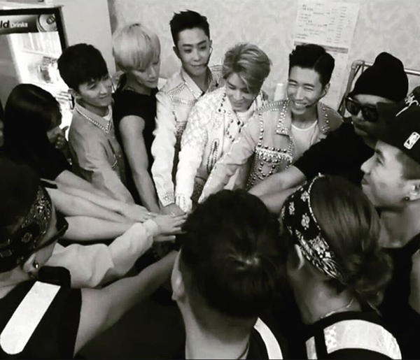 ▲젝스키스 은지원 팬들이 '세단어' 발표 후 그에 대한 메시지를 전했다.(사진=은지원 팬 인스타그램)