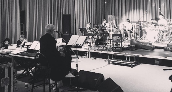 ▲박효신의 콘서트 연습 현장(사진=박효신 SNS)