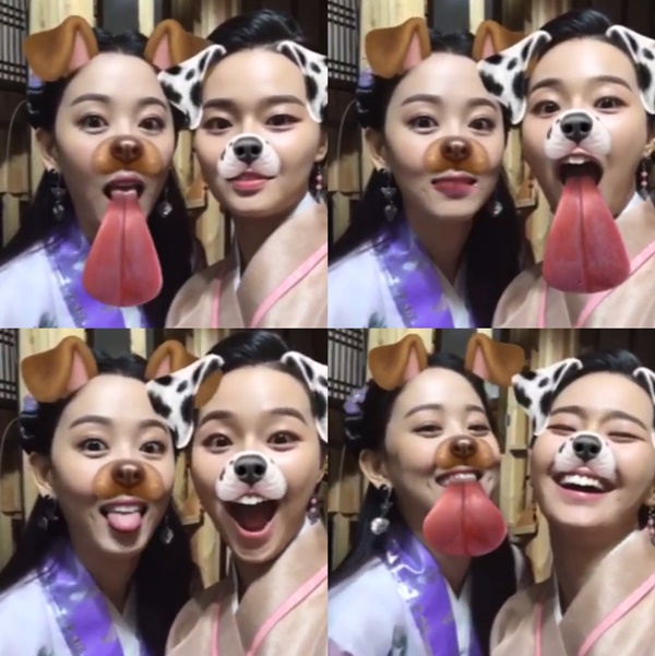 (▲SBS '달의 연인' 지헤라 강한나 인스타그램)