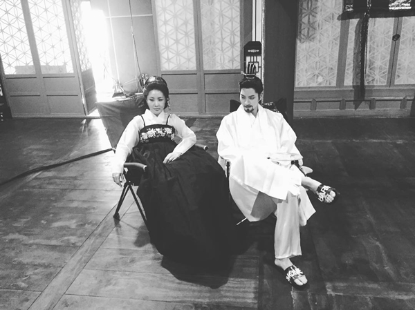 ▲SBS '달의 연인 - 보보경심 려' 박지영, 홍종현(사진=홍종현 인스타그램)