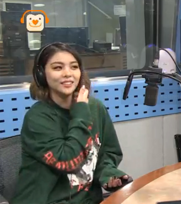 ▲'올드스쿨' 에일리(사진=sbs 파워FM)