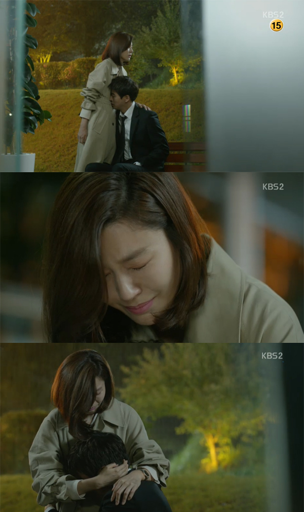 ▲수목드라마 '공항가는길' 김하늘 이상윤(사진=KBS2)