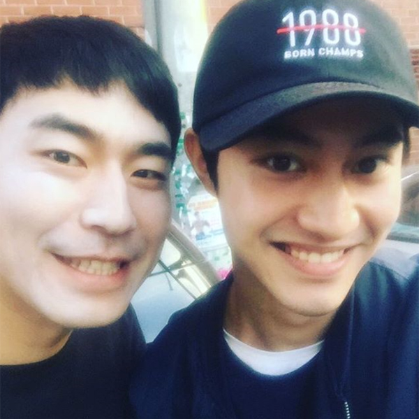 ▲배우 이시언 곽동연(사진=이시언 인스타그램)