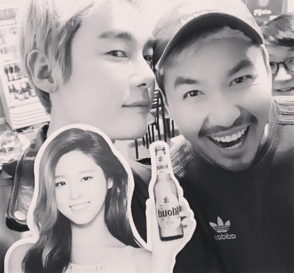 ▲허지웅 노홍철(출처=허지웅 인스타그램)