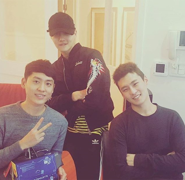 ▲'소사이어티 게임' 홍사혁 신재혁 올리버장(사진=올리버장 인스타그램)