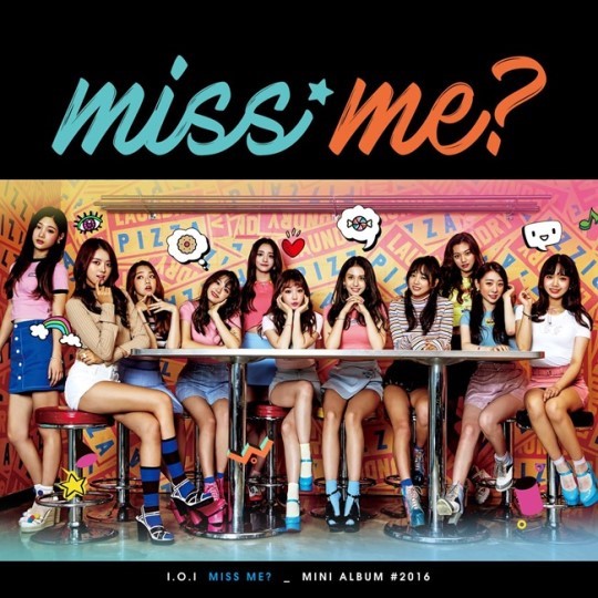 (▲ 아이오아이 'MISS ME?’ 앨범재킷)