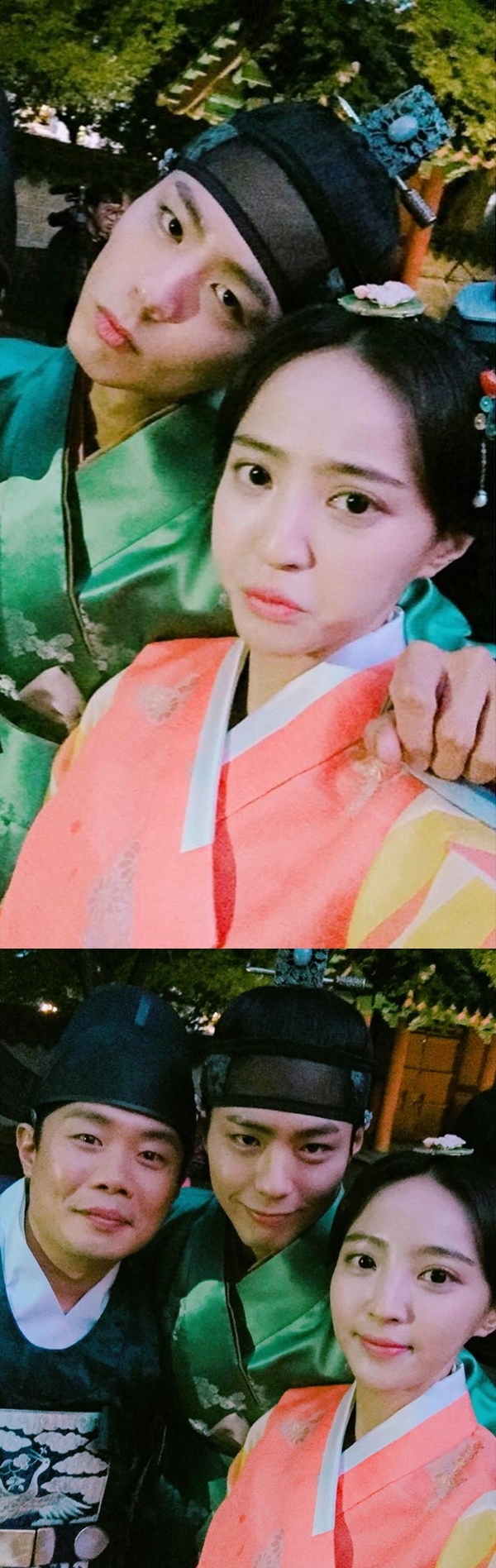 ▲KBS2 월화드라마 '구르미 그린 달빛'의 배우 안세하, 박보검, 정혜성이 종영에 아쉬운 마음을 드러냈다.(사진=정혜성 인스타그램)