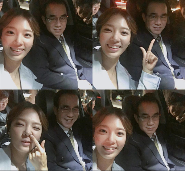 ▲수목드라마 '쇼핑왕 루이' 임세미 김규철(사진=임세미 인스타그램)