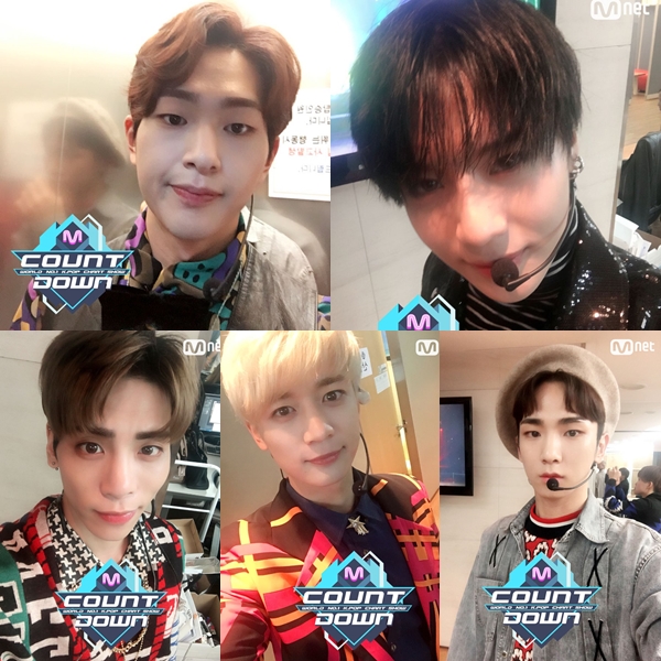 ▲그룹 샤이니(사진=Mnet '엠카운트다운' 공식 트위터)